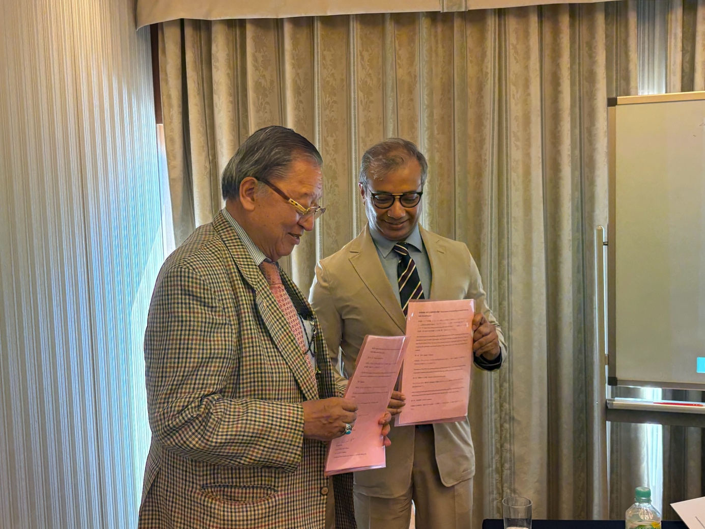 MoU 調印式 写真1