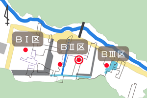 Ｂ地区平面模式図（略）